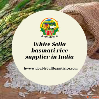 White Sella Basmati Rice Suppliers in India