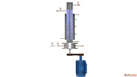 Advanced Fluidized Bed Reactor for Chemical Processing Unity Flow Reactor