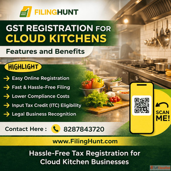 GST Registration for Cloud Kitchen