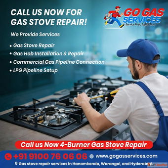 Gas Stove Repair Services in Hyderabad 4 Burner Gas Stove Repair Hyderabad Go GasServices