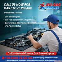 Gas Stove Repair Services in Hyderabad 4 Burner Gas Stove Re...