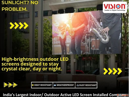Premium LED Billboard Manufacturers in India Vision Display
