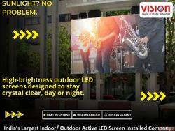 Premium LED Billboard Manufacturers in India Vision Display
