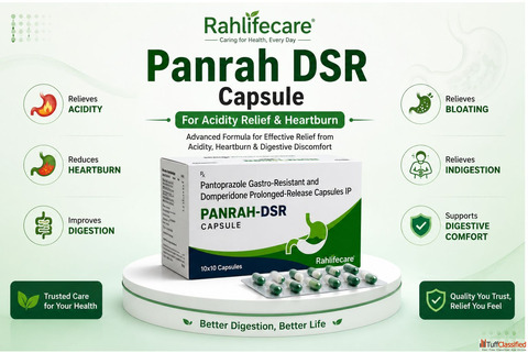 Panrah DSR Capsule for Acidity Relief Heartburn