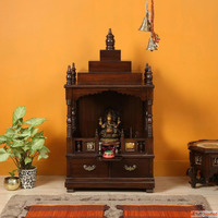 Buy Teak Wood Pooja Mandir Online - Easy Delivery