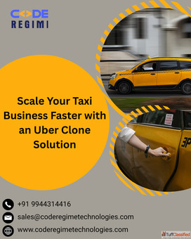 Scale Your Taxi Business Faster with an Uber Clone Solution
