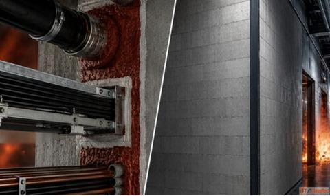 Fire Barrier and Fire Wall JSR Earthing Solution