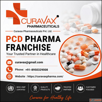 PCD Pharma Franchise company in India 1000 Products - Curavax Pharmaceuticals Pvt. Ltd.