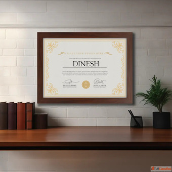 Framed Certificates