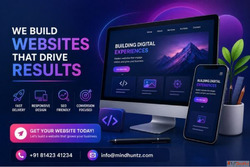 Custom Web Design and E-commerce Solutions by MindHuntz Digi...