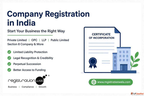 Online Company Registration in India Quick Professional Incorporation Services