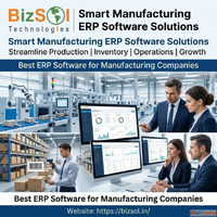 Best Manufacturing ERP Software for Smart Factory Management...