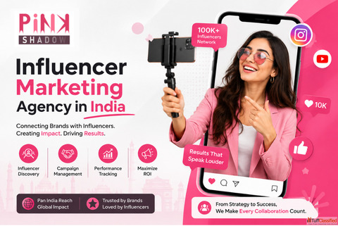 Influencer Marketing Agency in India - Pink Shadow Media