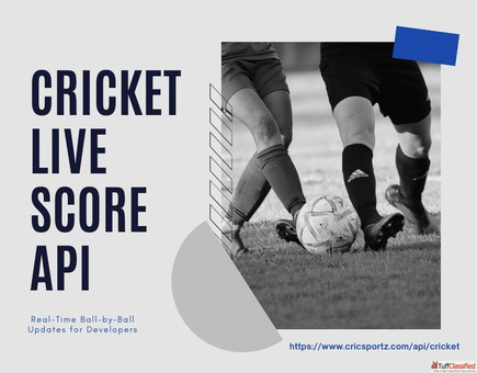 Cricket Live Score API - Real-Time Ball-by-Ball Updates for Developers