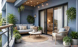 Blue Wall Colours for Indian Homes - Indicus Paints