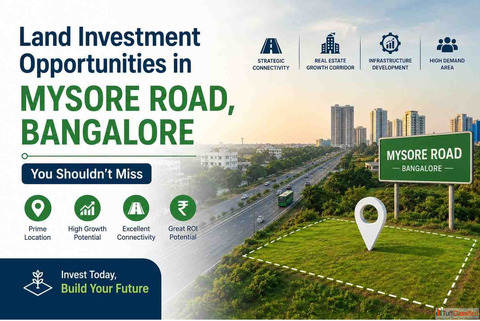 Land for sale in Mysore Road Bangalore