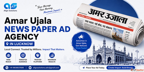 Amar Ujala News Paper Ad agency in Lucknow