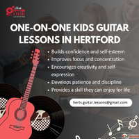 Private Guitar Lessons for Kids in Hertford