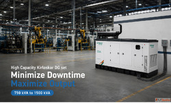 Authorized Industrial Kirloskar DG Set 750 kVA to 1500 kVA