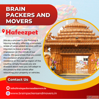 PACKERS AND MOVERS IN HAFEEZPET