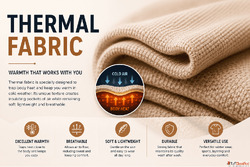 Thermal Fabric for Winter Garments - Bulk Supply Available