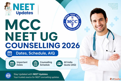 MCC NEET UG Counselling 2026 Registration Dates Merit List Seat Allotment AIQ Admission