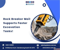 Rock Breaker Moil for Faster and Efficient Excavation