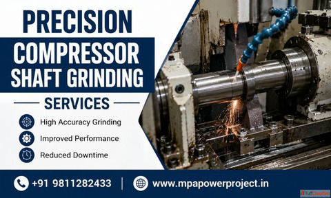 Precision Compressor Shaft Grinding Services
