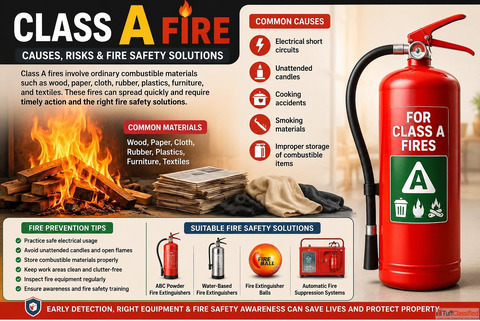 Class A Fire Causes Prevention Fire Safety Solutions