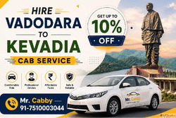 Hire Vadodara to Kevadia Cab service