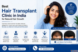 Best Hair Transplant Clinic in India for Natural Hair