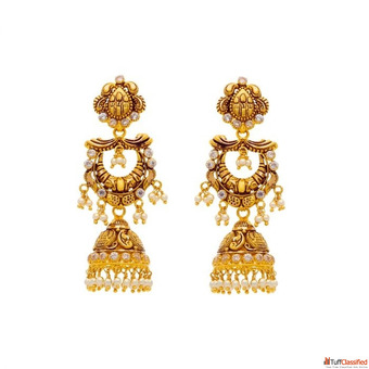 Trending 5 Gram Gold Jhumka Designs with Price CMR Jewellery