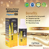 Cipzer Care Hair Handsome Oil for Strong Shiny Healthy Hair