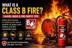 What Is a Class B Fire Flammable Liquid Fire Causes Safety T...