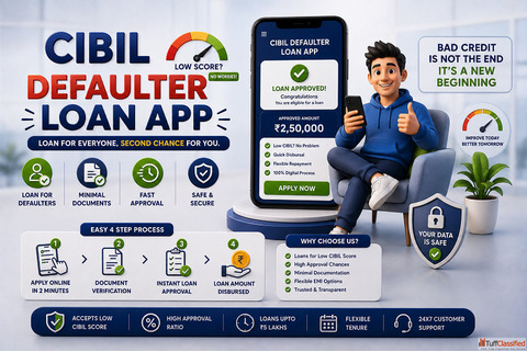 Best CIBIL Defaulter Loan App for Instant Cash Approval