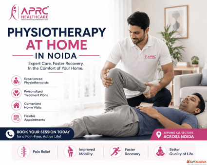 Physiotherapy at Home in Noida - Certified Experts