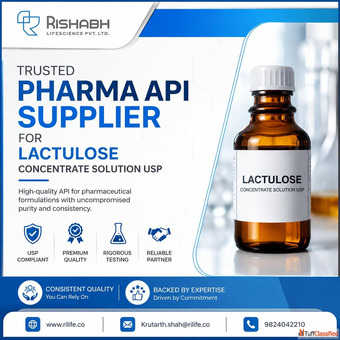 Trusted Pharma API Supplier for Lactulose Concentrate Solution USP
