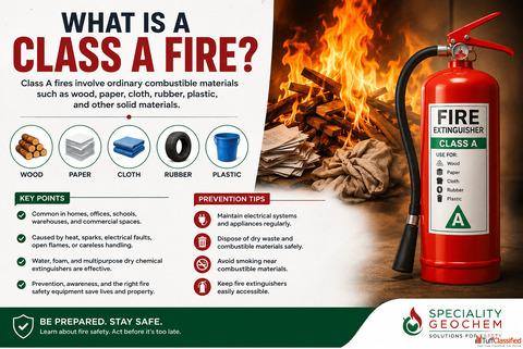 What Is a Class A Fire Causes Prevention Fire Safety Tips