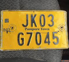 Hsrp number plate telangana