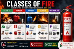 Classes of Fire Explained - Fire Types Causes Safety Solutio...