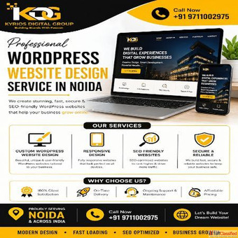 WordPress Website Design Service in Noida