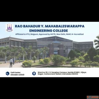 "RYMEC Ballari NAAC A Accredited Engineering College VTU Affiliated Admissions 2026-27"