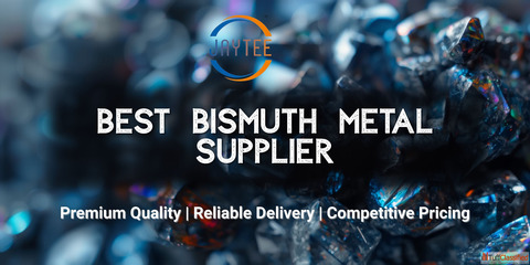 Best Bismuth Metal Supplier in Ghaziabad Jaytee Alloys