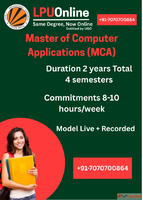 Master Advanced Computing Master of Computer Applications
