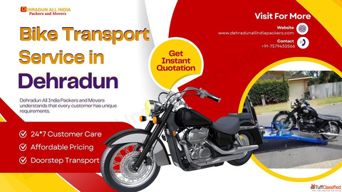 BIKE TRANSPORT SERVICE IN DEHRADUN
