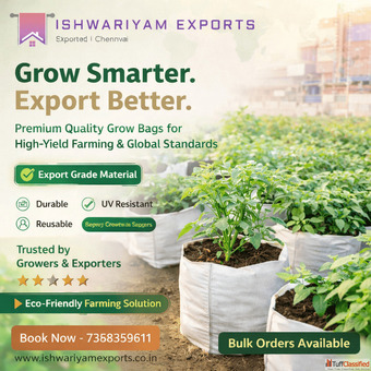 Eco Friendly Grow Bags for High Yield Farming Solutions