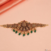 Premium Silver Bajuband Design with Price Padmam