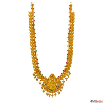 Shop Gold Haram Designs in 40 Grams Online CMR Jewellery