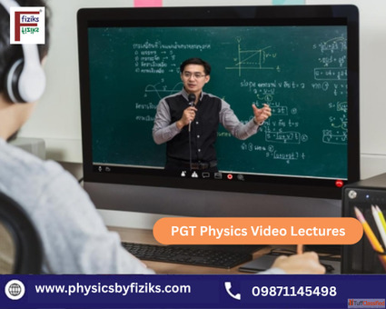 PGT Physics Video Lectures Flexible Learning for Better Preparation