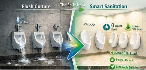 Advanced Sustainable Washroom Systems for Corporate Offices